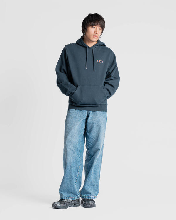 Arte Antwerp Rounded parts print hoodie | SS25-157H | AFEW STORE